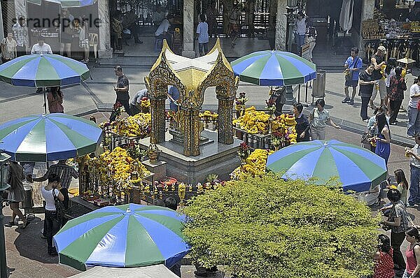 Erawan-Schrein  Bangkok  Thailand  Asien