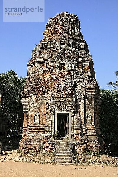 Roluos Gruppe in Angkor  nahe Siem Reap  Kambodscha  Asien