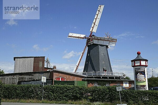 Dutch windmill in Bardowick