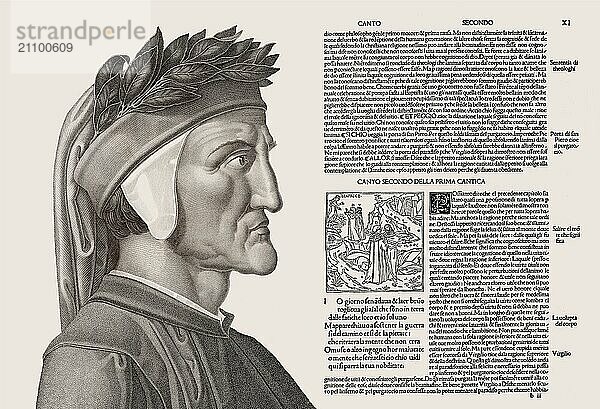 Dante Alighieri  1265  1321  italienischer Dichter und Philosoph