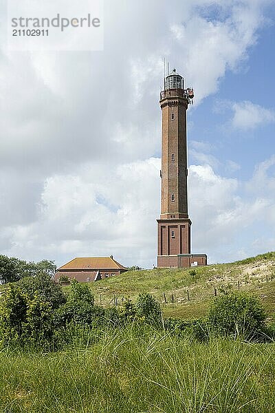 Lighthouse  Norderney  East Frisian Island  East Frisia  Lower Saxony  Germany  Europe