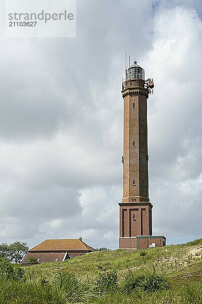 Lighthouse  Norderney  East Frisian Island  East Frisia  Lower Saxony  Germany  Europe