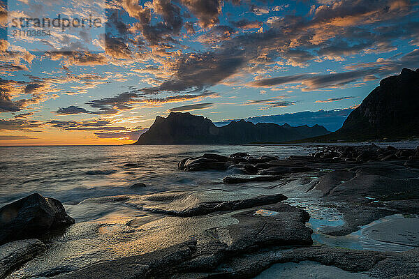 Utakleiv  Lofoten  Norway  Europe