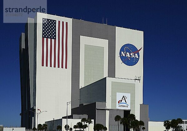 Vehicle Assembly Building at Kennedy Space Centre  Florida  USA. Vehicle Assembly Building at the Kennedy Space Centre  Florida  USA  North America