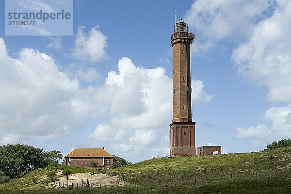 Lighthouse  Norderney  East Frisian Island  East Frisia  Lower Saxony  Germany  Europe