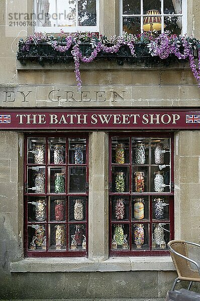 Bath Sweet Shop  North Parade Passage 8  Bath  England  United Kingdom  Europe