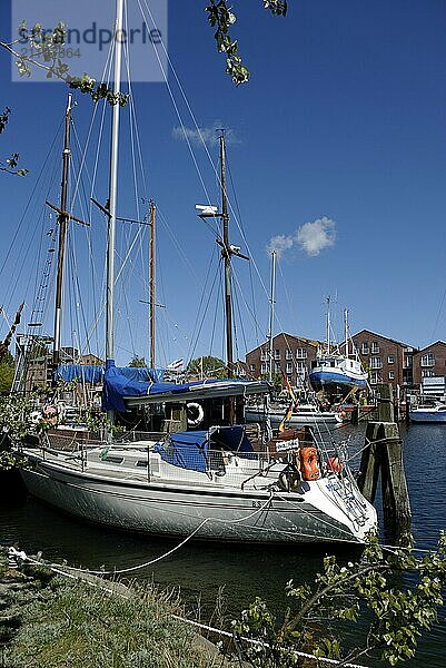 Marina in Orth  Fehmarn  Schleswig-Holstein  Germany  Europe