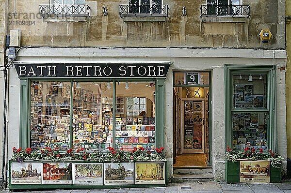 Bath Retro Store  Abbey Green 9  Bath  England  Great Britain