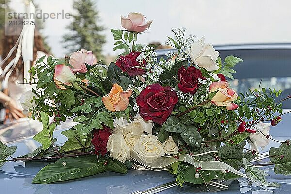 Brautstrauß Rosen heiraten