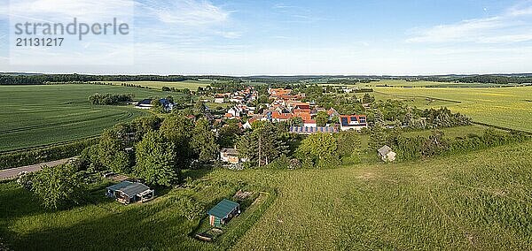 Luftbild Molmerswende Harz