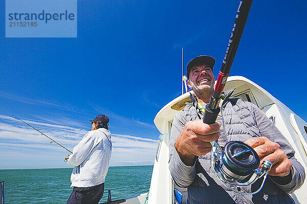 Bass fishing in the Strait of Pas-de-Calais