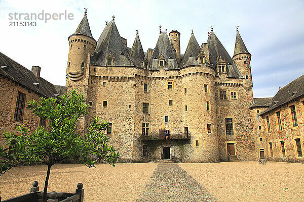 France  Nouvelle Aquitaine  Dordogne department (24)  Jumilhac le Grand castle