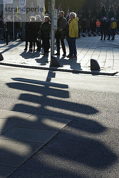 France  Nantes  44  demonstration against pension reform  Saturday February 11  2023.