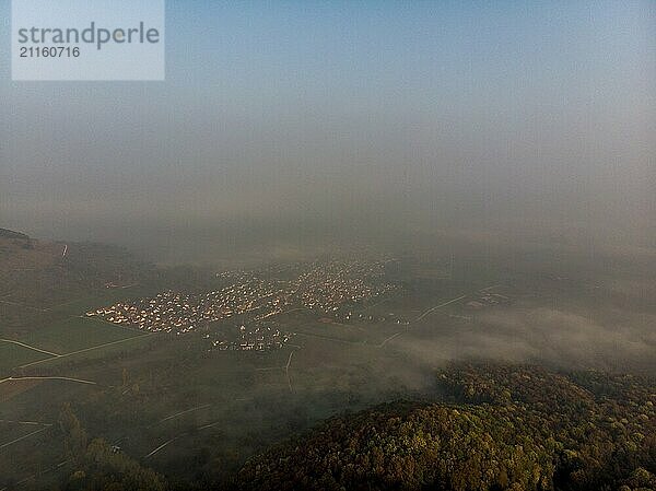 Morning mist in the valley