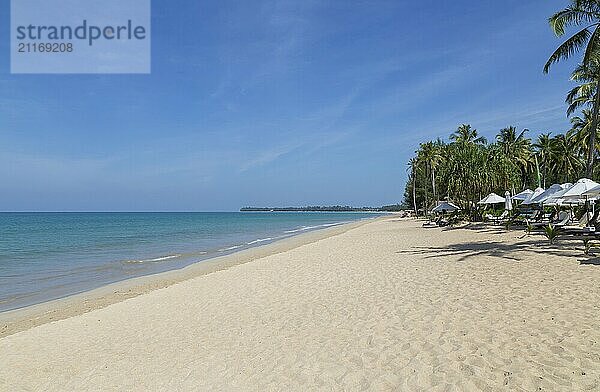 Khao Lak Sandstrand Thailand Panorama