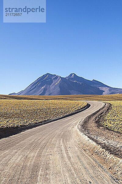 Atacama Wüste  Chile  Anden  Südamerika. Schöne Aussicht und Landschaft  Südamerika