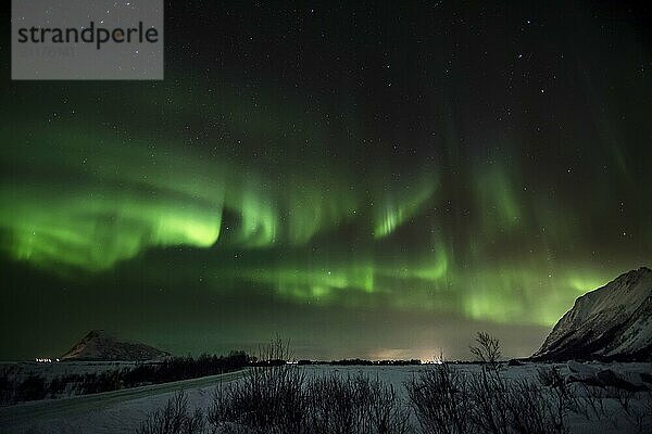 Lofoten in winter Norway