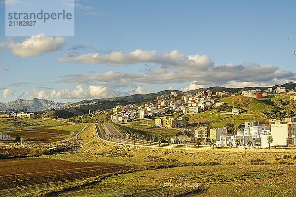 Beautiful Landscape of Fnideq  Morocco  Africa