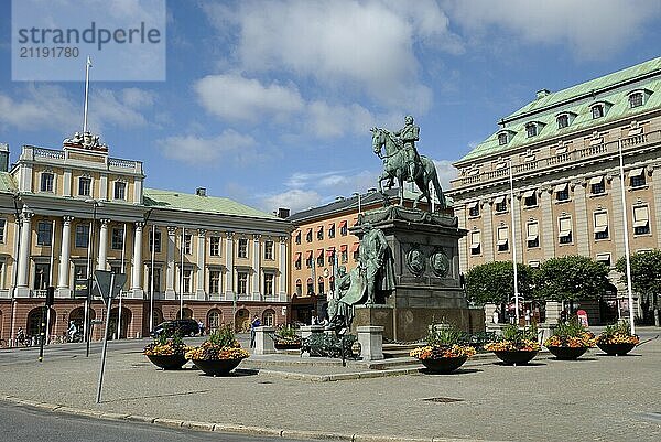 Gustav Adolfs Torg  Stockholm  Sweden  Europe