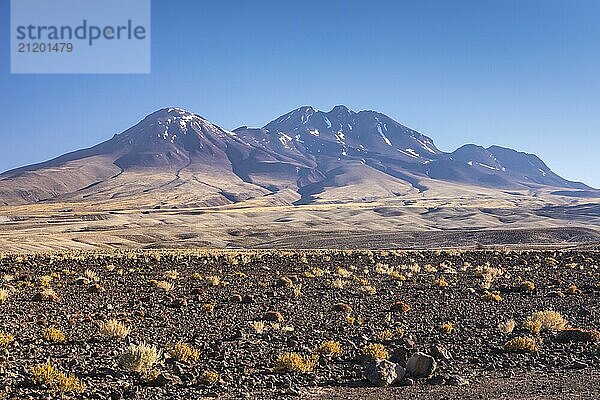 Atacama Wüste  Chile  Anden  Südamerika. Schöne Aussicht und Landschaft  Südamerika