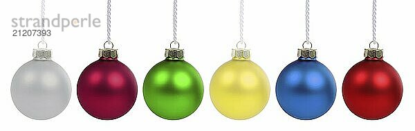 Christmas baubles Christmas decoration baubles ball cut-outs in Stuttgart  Germany  Europe