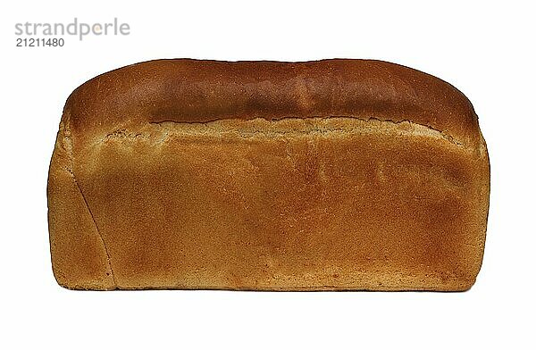 Wheat bread isolated on white