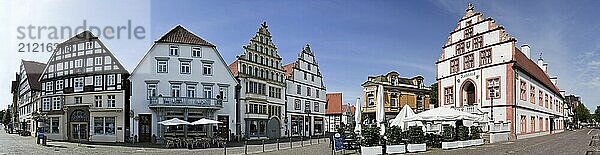 Rathaus Panorama Bad Salzuflen Deutschland