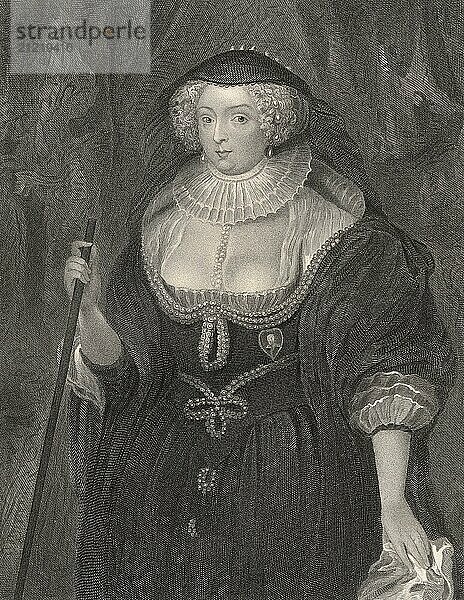 Lady Frances Stewart  Duchess of Richmond and Lennox  Countess of Hertford  née Howard  1578-1639