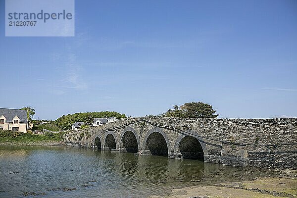 An old stone bridge in Galway in the west of Ireland