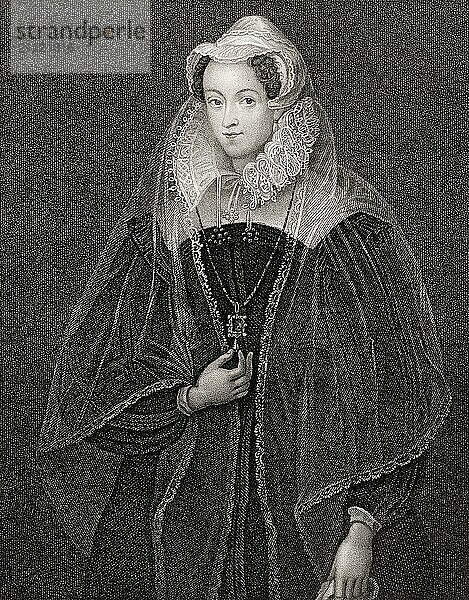 Mary Stuart or Mary I.  Queen of Scots  1542 – 1587