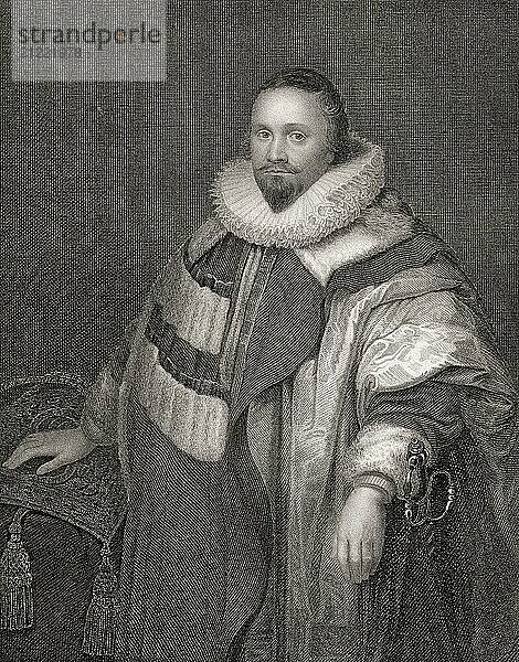 Thomas Coventry  1st Baron Coventry  1578-1640  a prominent English lawyer  politician and judge