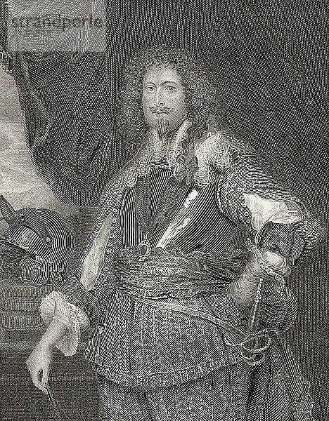 Edward Sackville  4th Earl of Dorset KG  1591-1652  an English courtier  soldier and politician