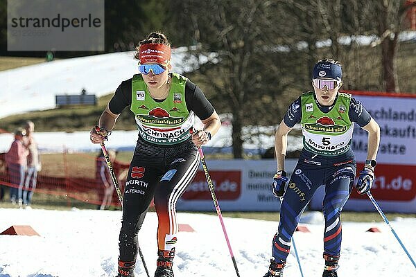 France) beim FIS Weltcup Nordische Kombination Schonach 2024