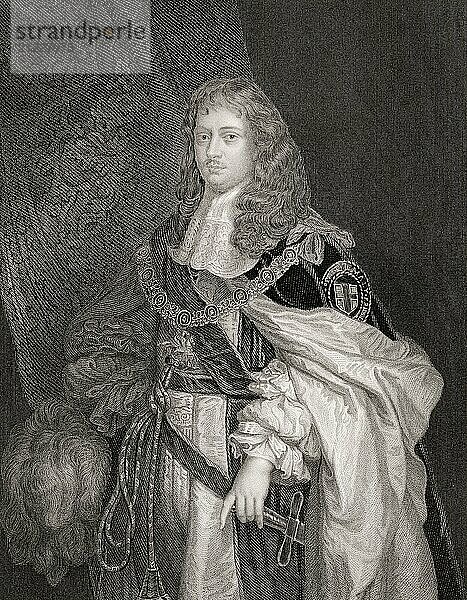 Edward Montagu  1st Earl of Sandwich  1625-1672  an English Infantry officer  naval officer and politician