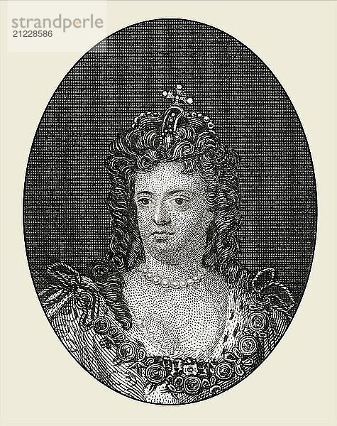 Anne  1665-1714  Queen of England  Scotland and Ireland