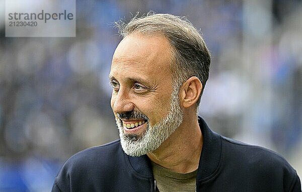 Coach Pellegrino Matarazzo TSG 1899 Hoffenheim Portrait  smiling  PreZero Arena  Sinsheim  Baden-Württemberg  Germany  Europe