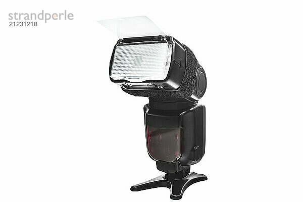 Digital camera flash isolated on the white background