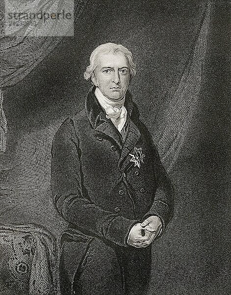 Robert Banks Jenkinson  2nd Earl of Liverpool  1770-1828  an English politician  Prime Minister