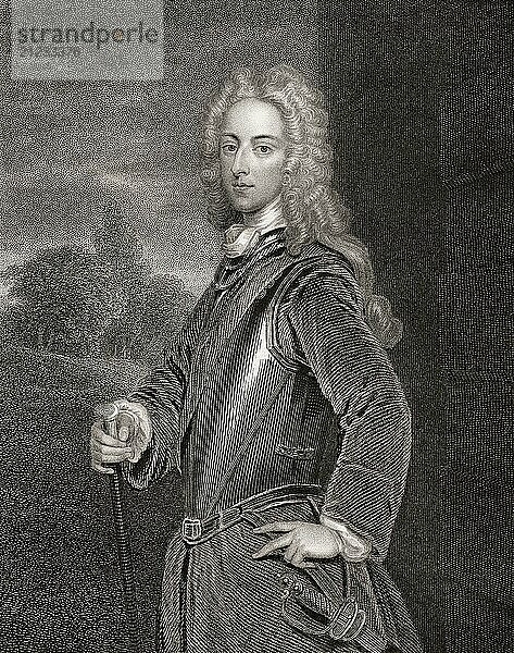 John Montagu  2nd Duke of Montagu  Viscount Monthermer  Marquess of Monthermer  1690-1749  a British peer