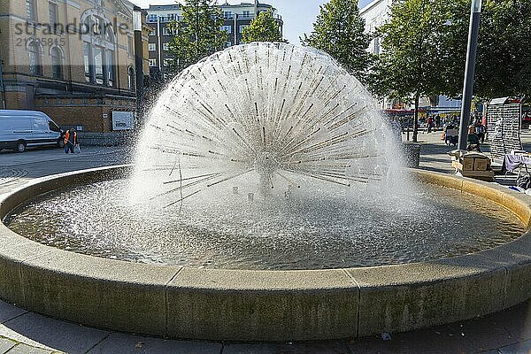 Fountain  Oslo  Norway  Europe