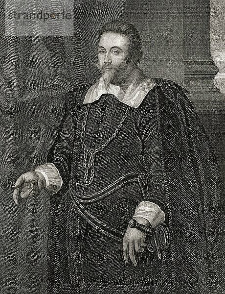 Francis Cottington  1st Baron Cottington  ca. 1579-1652  an English lord treasurer and ambassador