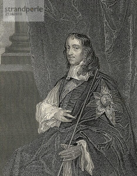 Thomas Wriothesley  4th Earl of Southampton  1607-1667  an English statesman  a staunch supporter of King Charles II