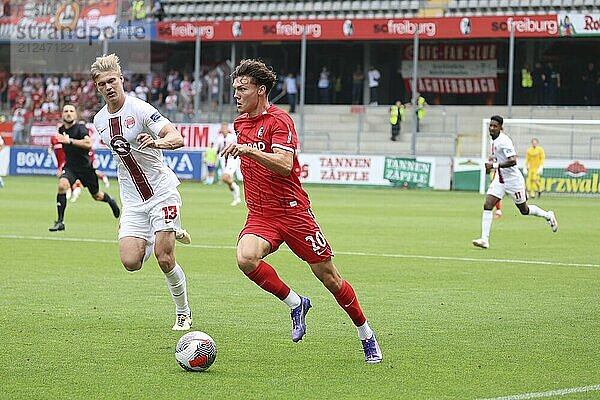 U23) beim Spiel der Fussball-RL SW 24-25: 1. Sptg: SC Freiburg II vs Kickers Offenbach