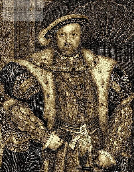 Henry VIII  1491-1547  King of England