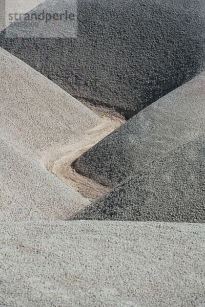 Abstract View Of Bentonite Clay Formations In The Utah Desert