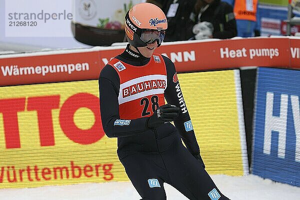 Karl Geiger (SC Oberstdorf) beim Einzel Herren FIS Skisprung-Weltcup Neustadt