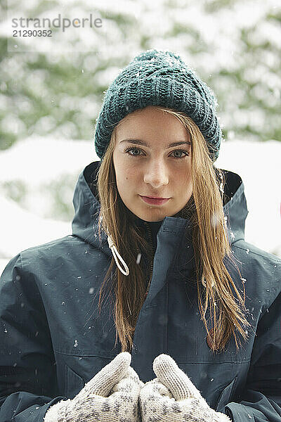 Portrait of Teenage Girl