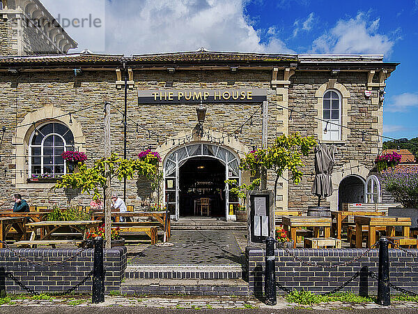 The Pump House  Floating Harbour  Bristol  England  United Kingdom  Europe