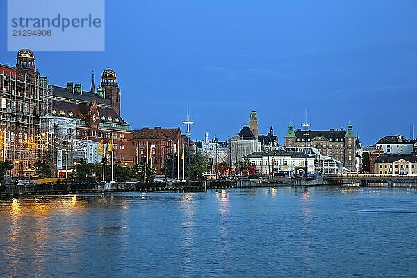 Stortorget Square  Old Town  Skane-County  Malmö  Sweden  Scandinavia  Europe