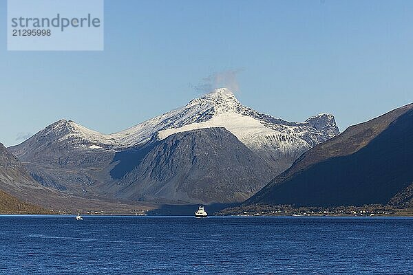 Fjord near Skjiervoya  September 2024  Norway  Europe